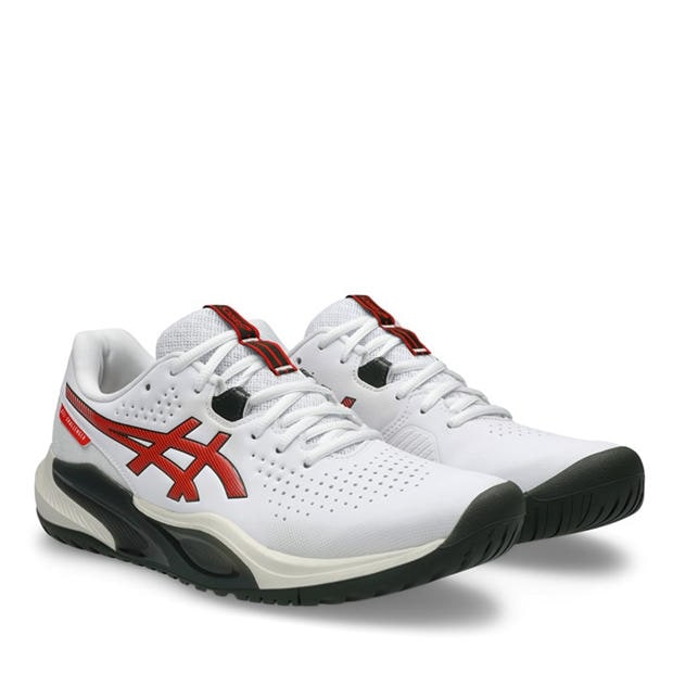 White/Red - Asics - Men's Tennis Shoes