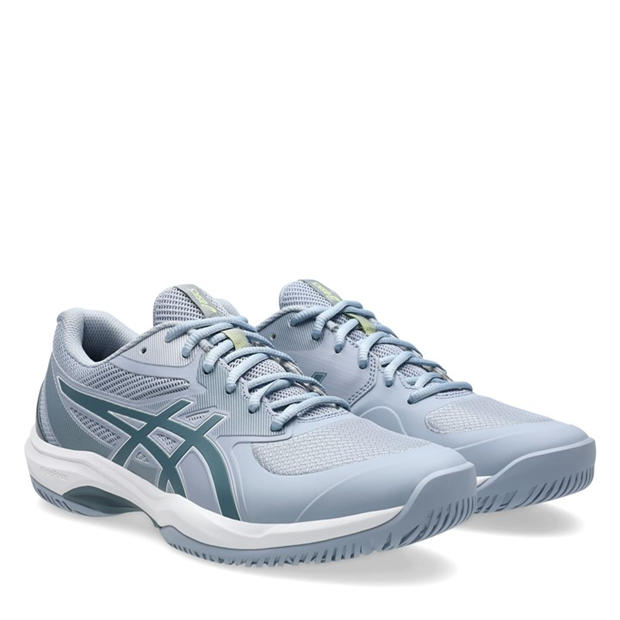 Grey Blue/Iron - Asics - Game FF Mens Tennis Shoes