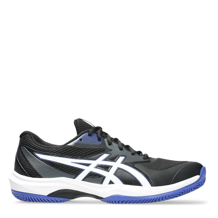 Asics Men's Black Game Tennis Shoes in Size 10, Sports Direct