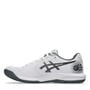 Wht/Gunmetal - Asics - Gel-Dedicate 9 Mens Pickleball Shoes
