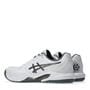 Wht/Gunmetal - Asics - Gel-Dedicate 9 Mens Pickleball Shoes