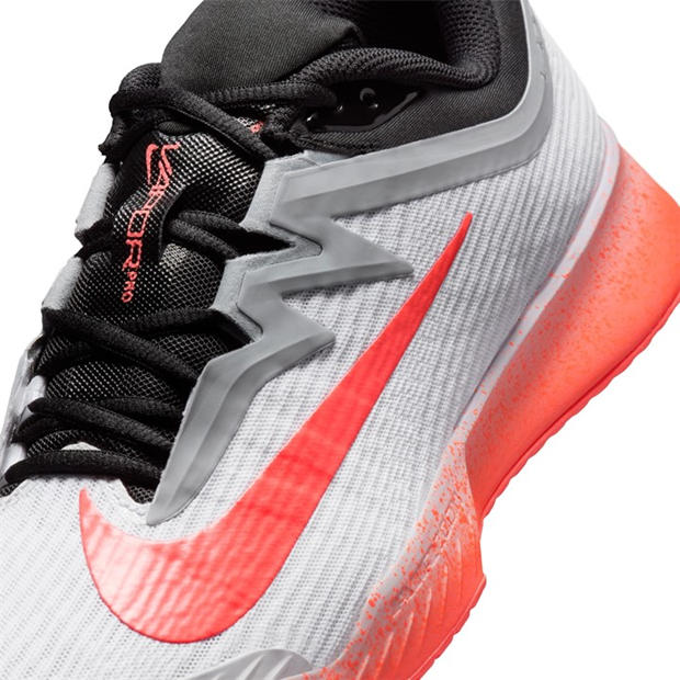 Бяло/Гореща лава - Nike - Vapor Pro 3 Tennis Shoes Womens