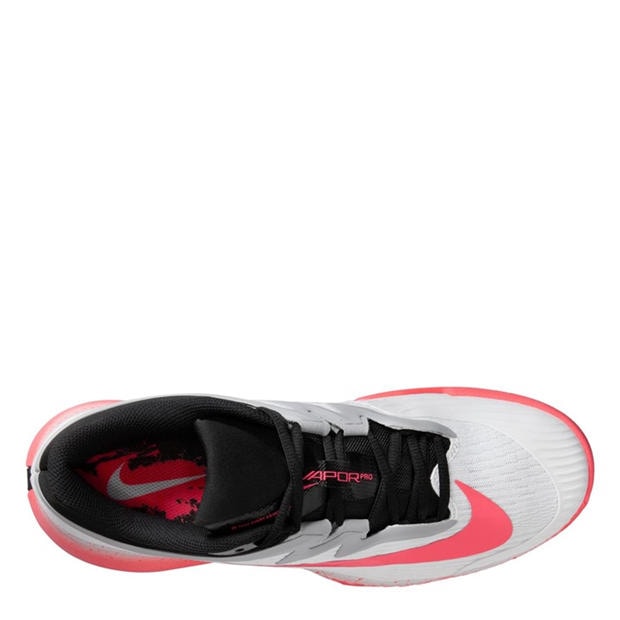 Бяло/Гореща лава - Nike - Vapor Pro 3 Tennis Shoes Womens