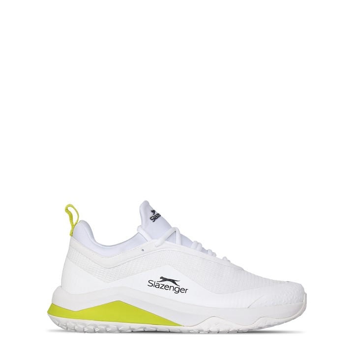 Slazenger Men's White Szr Pro Tennis Shoes in Size 8, Sports Direct