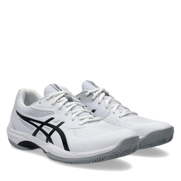 White/Black - Asics - Game Ff Clay/Oc Tennis Shoes Mens