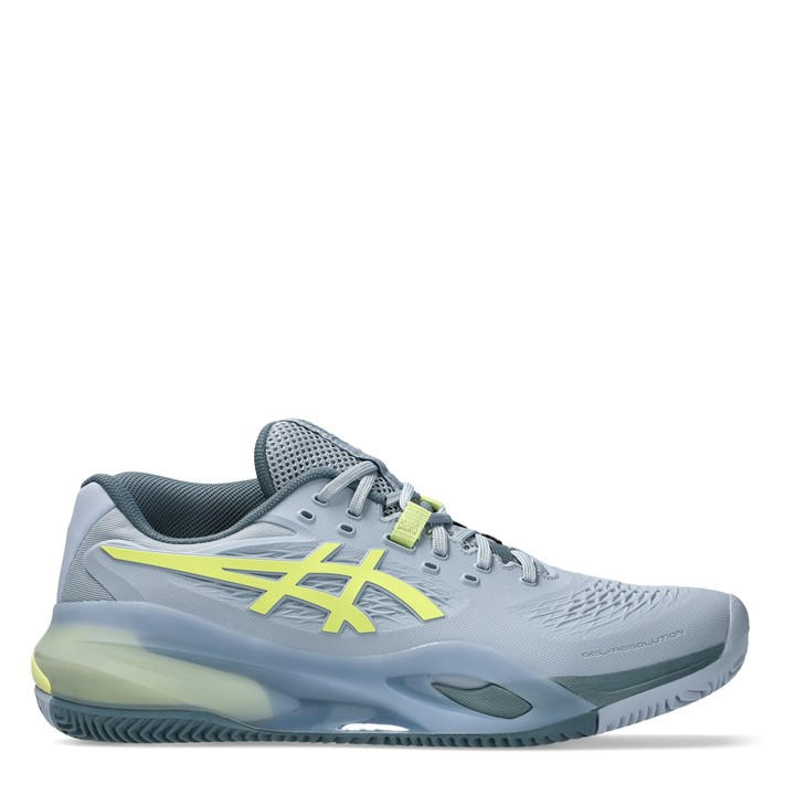 Asics Men's Grey Gel-Resolution X Clay Tennis Shoes in Size 9, Sports Direct