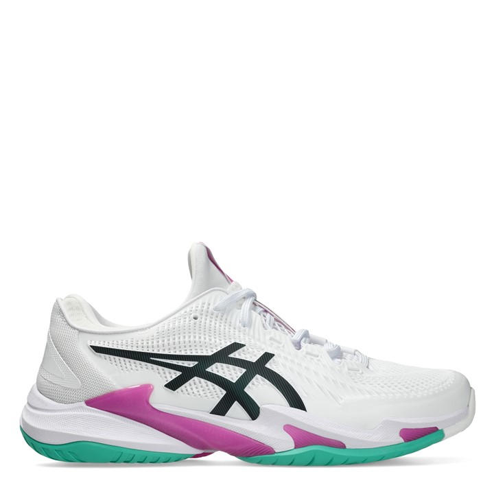 Asics Men's White Court Ff 3 Tennis Shoes in Size 11, Sports Direct
