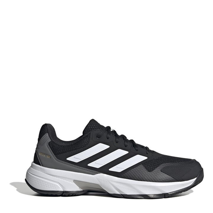 Adidas Men's Black Tennis Shoes in Size 7, Sports Direct