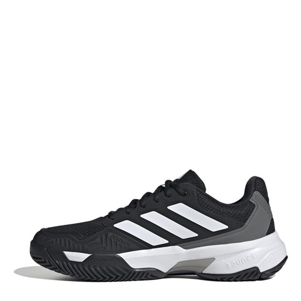 Black/Wht/Grey - adidas - Men's Tennis Shoes
