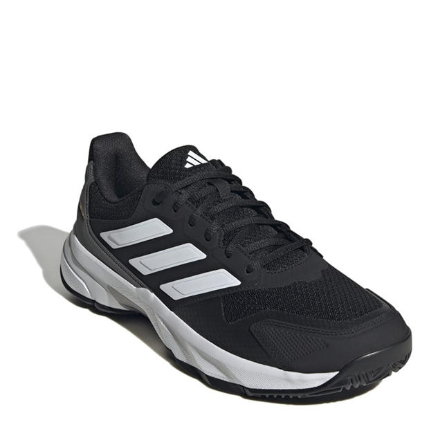 Black/Wht/Grey - adidas - Men's Tennis Shoes