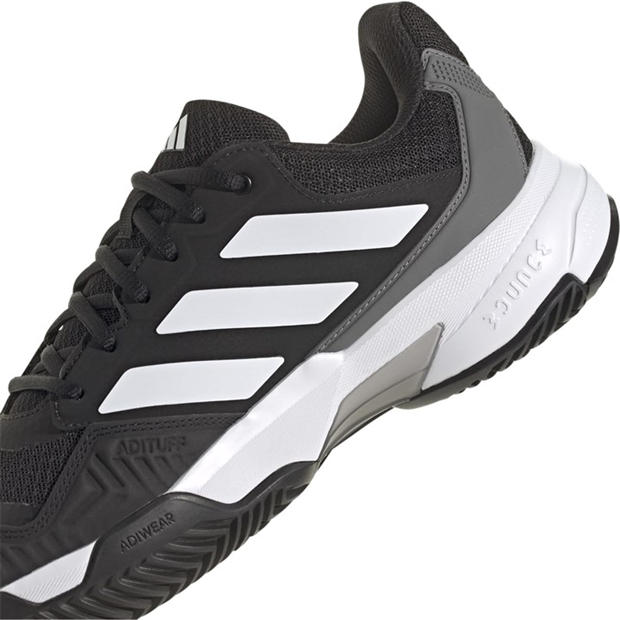 Black/Wht/Grey - adidas - Men's Tennis Shoes