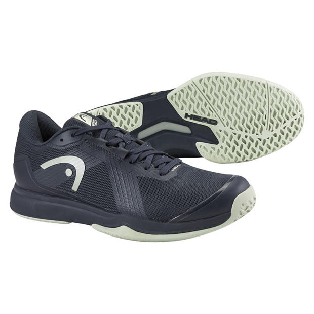 Navy & Green - HEAD - HEAD Sprint Team 4.0 Mens Tennis / Padel Shoe