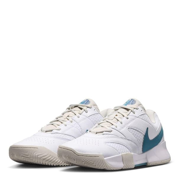 White/Blue - Nike - Court Lite 4 Men's Tennis Shoes