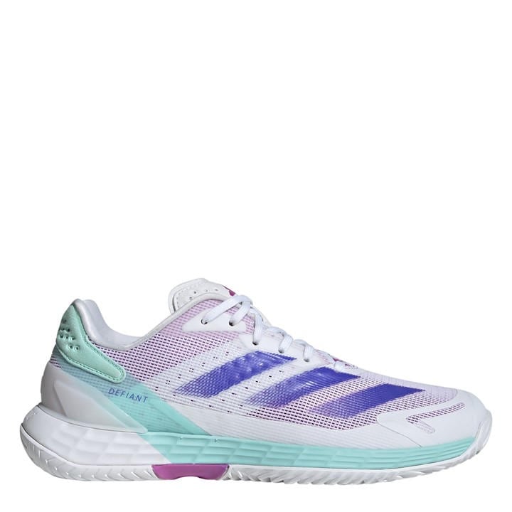 Adidas Women's White Defiant Speed 2 W Tennis Shoes in Size 5.5, Sports Direct