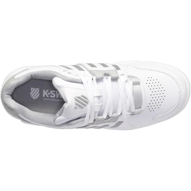 White - K-Swiss - Women's Accomplish Tennis Shoes
