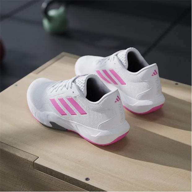 White/Lucid Pin - adidas - Women's Amplimove Trainer Tennis Shoes
