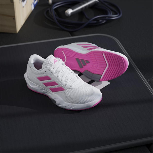 White/Lucid Pin - adidas - Women's Amplimove Trainer Tennis Shoes