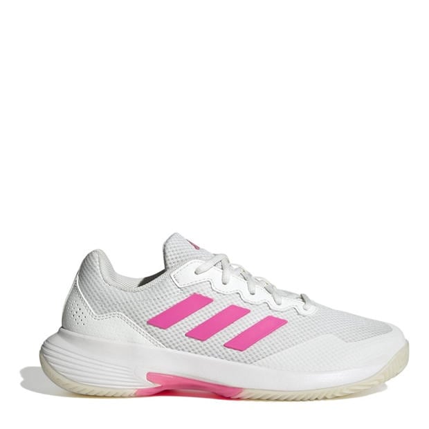 Alb/Roz/Negru - adidas - Gamecourt 2.0 Tennis Shoes Womens