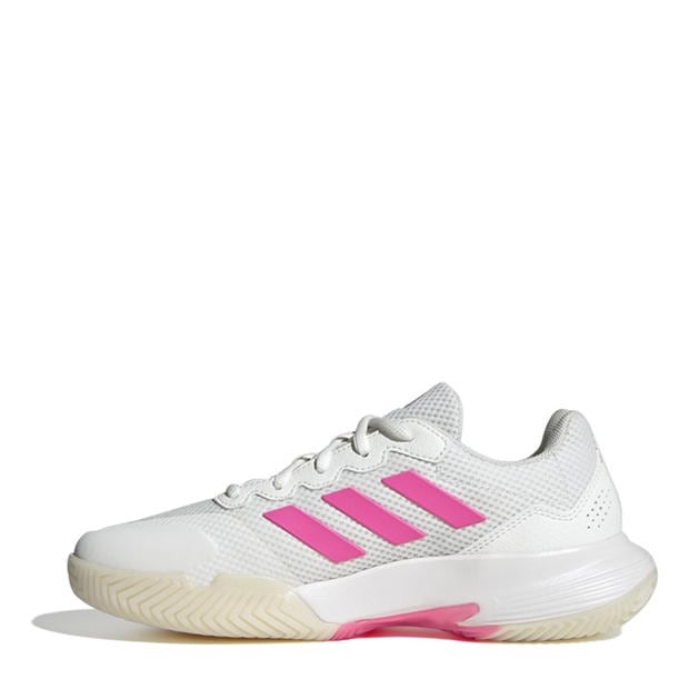 Alb/Roz/Negru - adidas - Gamecourt 2.0 Tennis Shoes Womens