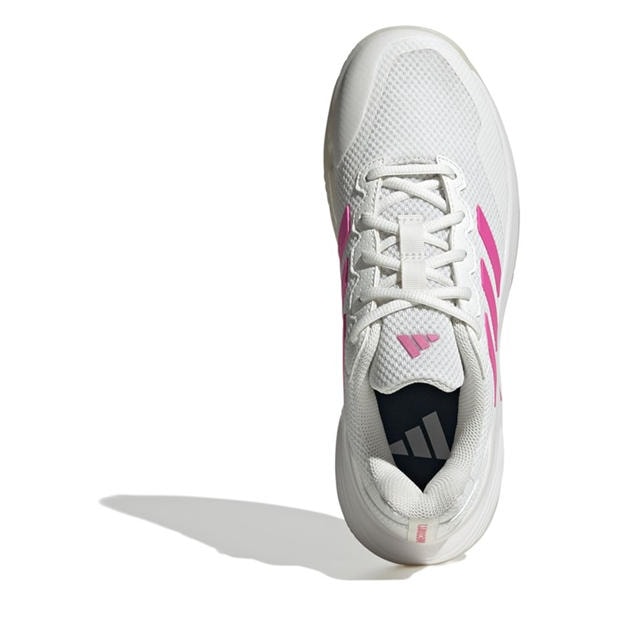 Alb/Roz/Negru - adidas - Gamecourt 2.0 Tennis Shoes Womens