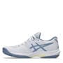 Wht/Calm Indigo - Asics - Game FF Womens Pickleball Shoes