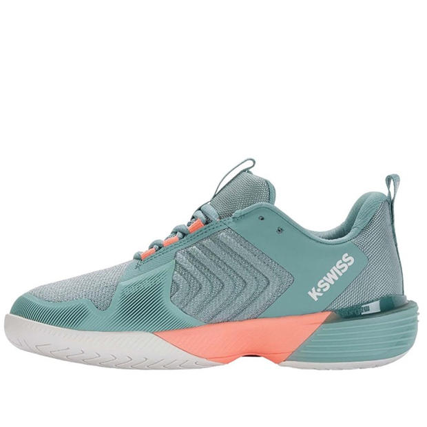 White - K-Swiss - Women's Ultrashot 3 Tennis Shoes
