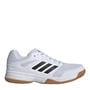 White/Black/Gum - adidas - Speedcourt Womens Indoor Shoes