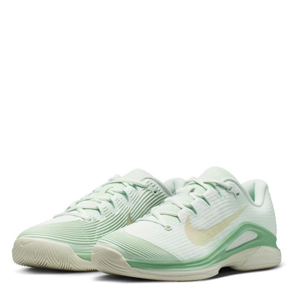 Steam/White - Nike - Nike Vapor 12 Hard Court Tennis Shoes Womens