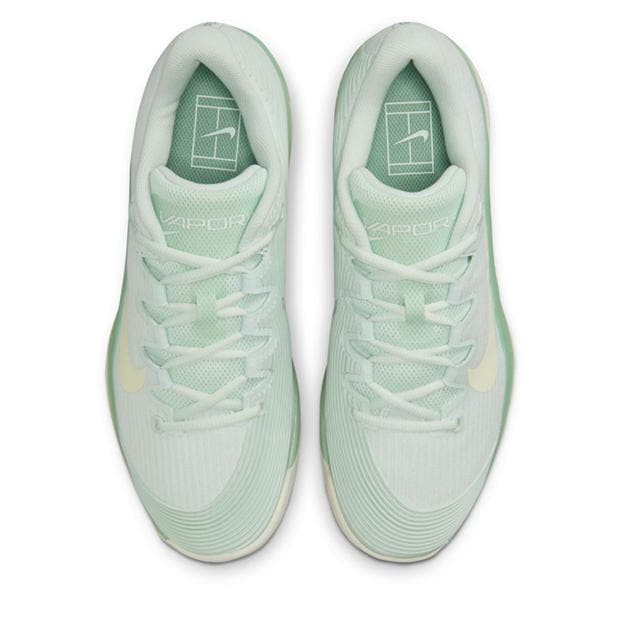 Steam/White - Nike - Nike Vapor 12 Hard Court Tennis Shoes Womens
