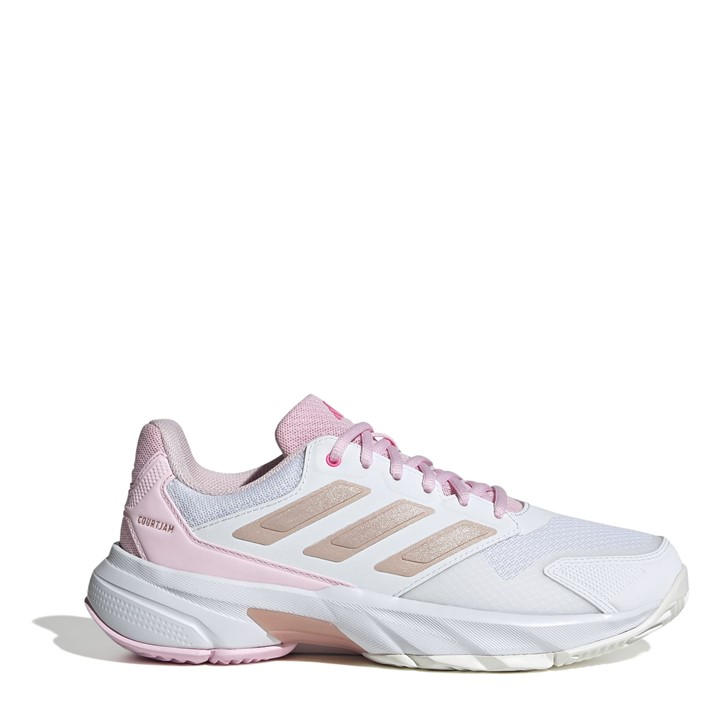 Adidas Women's White Tennis Shoes in Size 5, Sports Direct