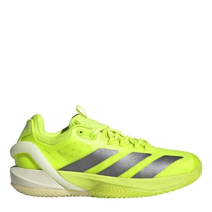 Adidas Women's Yellow Adizero Cybersonic Clay Lightweight Tennis Shoes in Size 6, Sports Direct