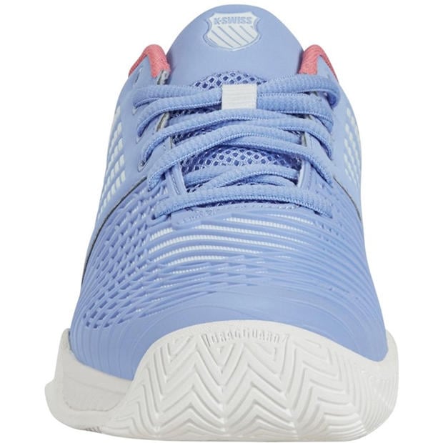 White/Strawbry - K-Swiss - Women's Express Light 3 All Court Lace Up Tennis Shoes