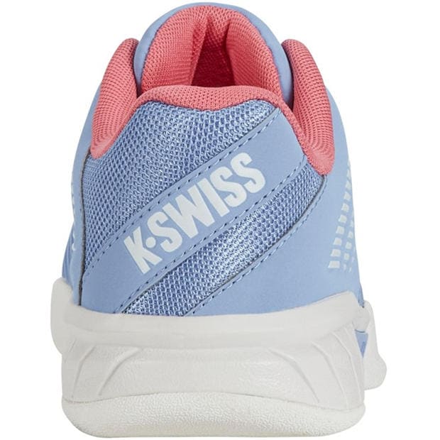 Бяло/Ягода - K-Swiss - Women's Express Light 3 HB Clay Court Lace Up Tennis Shoes