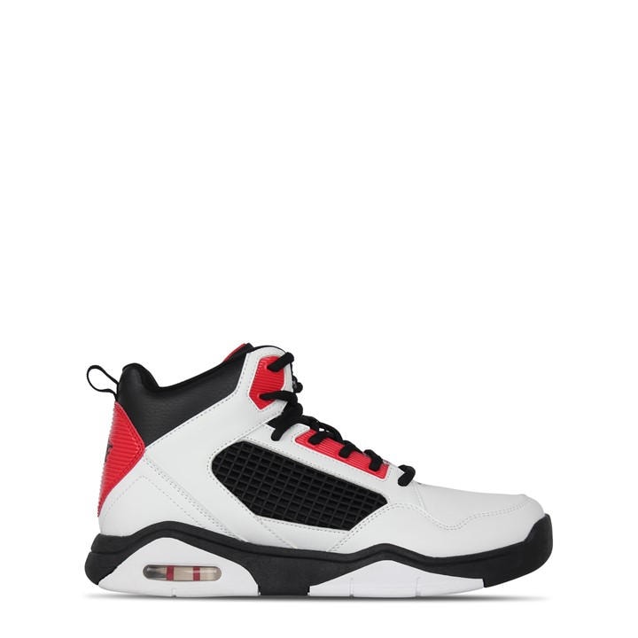 Rise Men's White Reverse Basketball Trainers in Size 7.5, Sports Direct