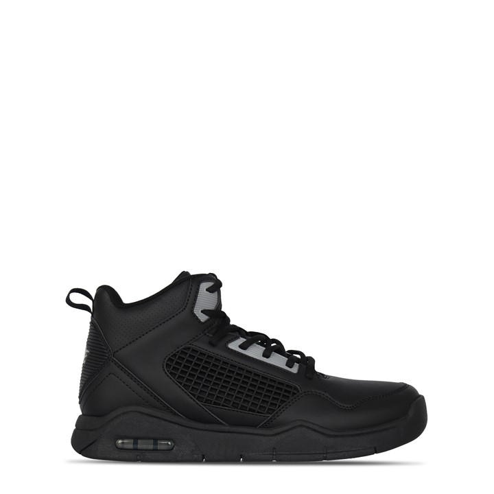 Rise Men's Black Reverse Basketball Trainers in Size 7.5, Sports Direct