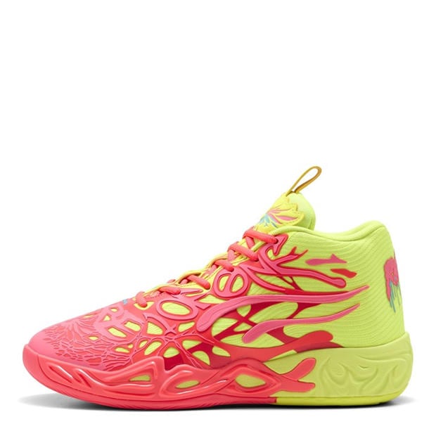 Pink Alert-Ye - Puma - Men's Mb.04 1Love Basketball Trainers
