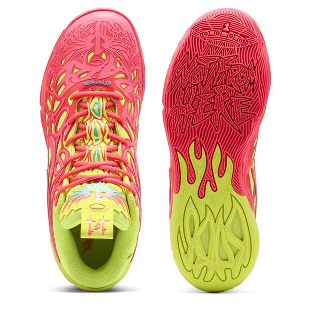 Pink Alert-Ye - Puma - Men's Mb.04 1Love Basketball Trainers