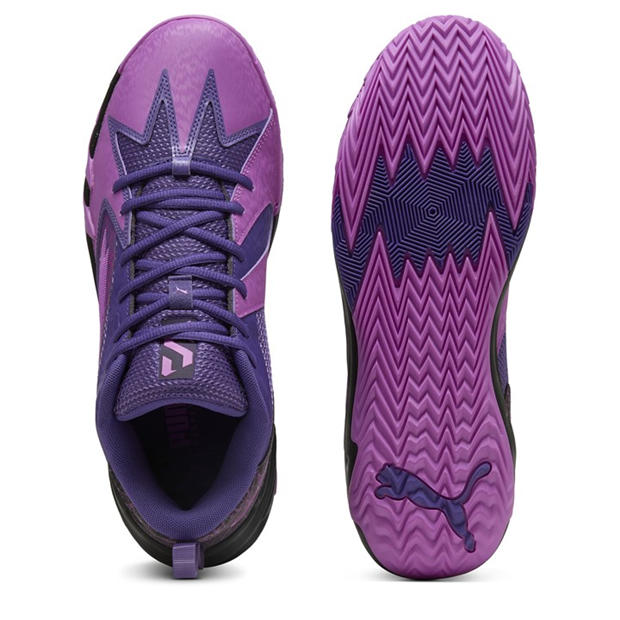 Pure Magenta- - Puma - Men's Scoot Zeros Purple Lightning Basketball Trainers