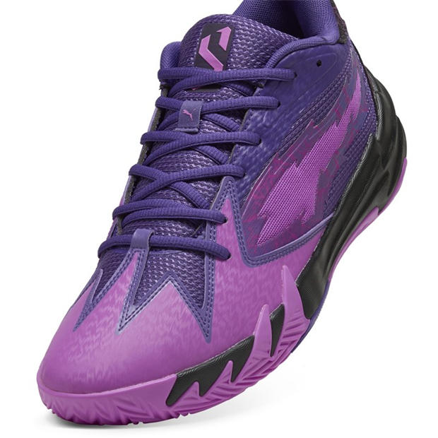 Pure Magenta- - Puma - Men's Scoot Zeros Purple Lightning Basketball Trainers