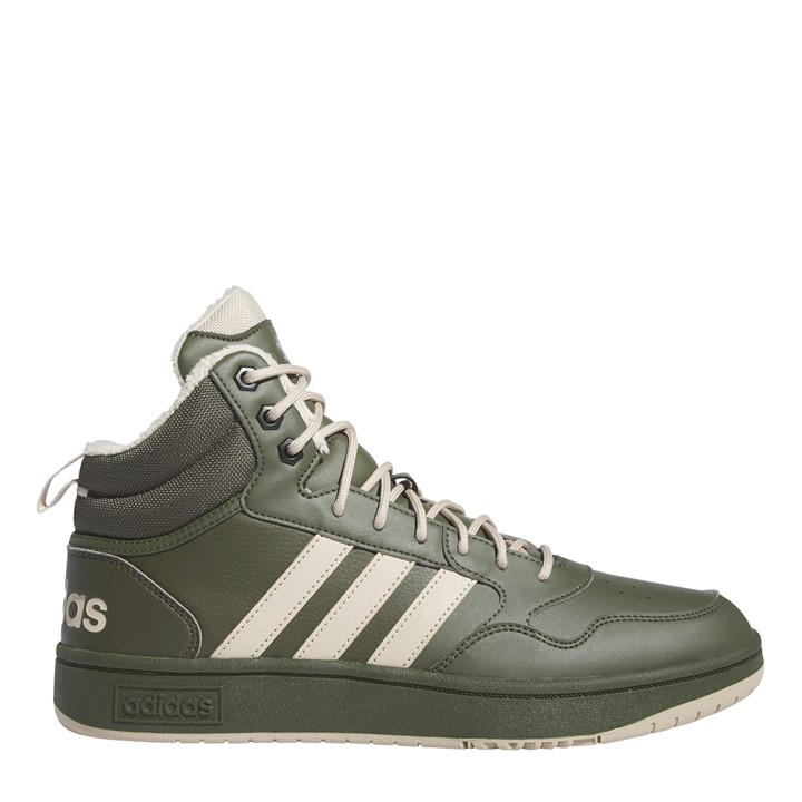 Hoops  Men's   3.0 Mid Wtr Basketball Trainers, Football by adidas in Size 8.5, Sports Direct