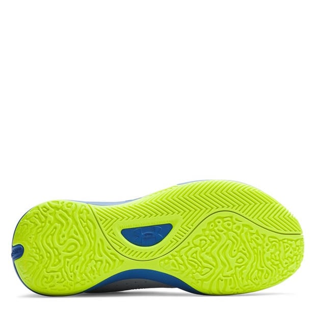 Blue - Under Armour - Under Armour Ua Lockdown 7 Low Basketball Trainers Mens