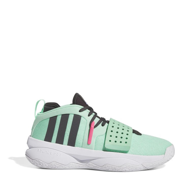 Adidas Men's Green Dame 8 Extply Basketball Trainers in Size 8.5, Sports Direct