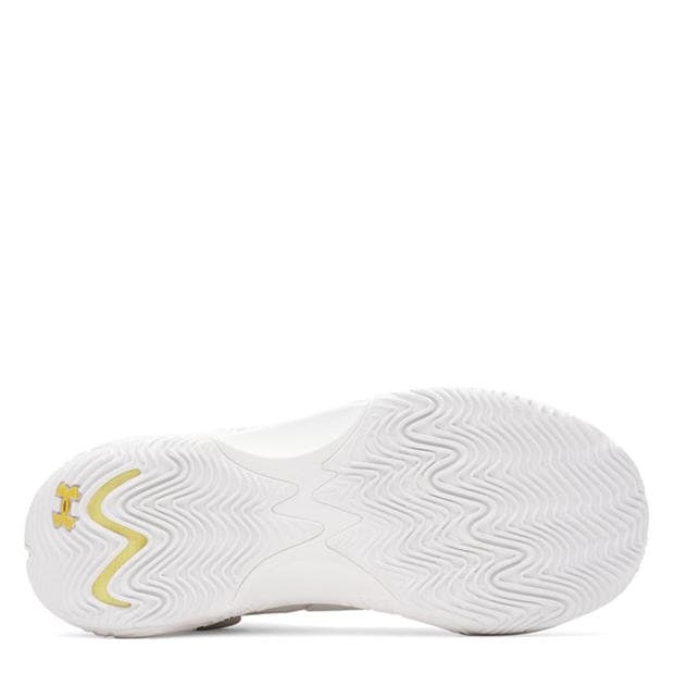 White - Under Armour - Men's Spawn 7 Basketball Trainers