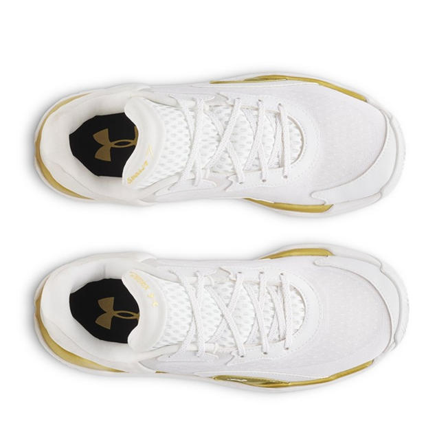 White - Under Armour - Men's Spawn 7 Basketball Trainers