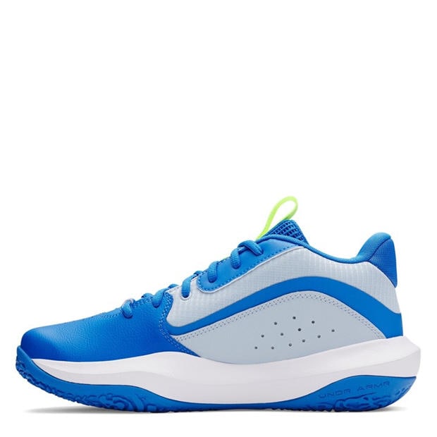 Blue - Under Armour - Men's Lockdown 7 Basketball Trainers