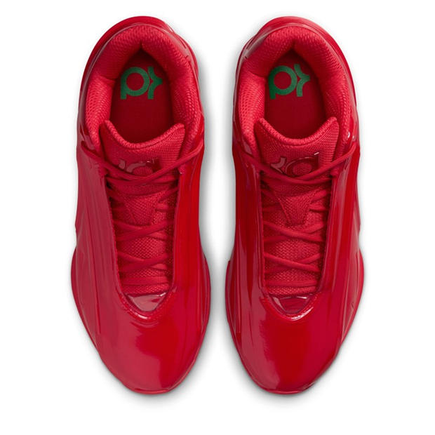 Red/Gold - Nike - KD 19 Purple Stuff Mens Basketball Trainers