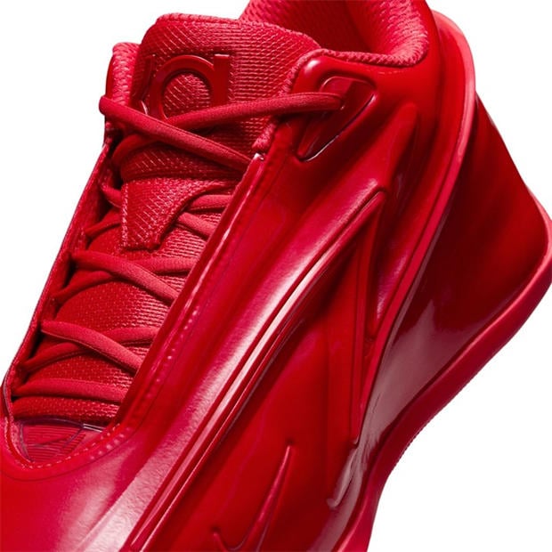 Red/Gold - Nike - KD 19 Purple Stuff Mens Basketball Trainers