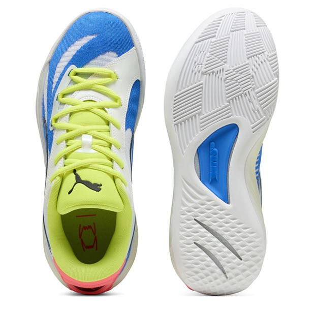Puma White-Ye - Puma - Men's All-Pro Nitro Basketball Trainers