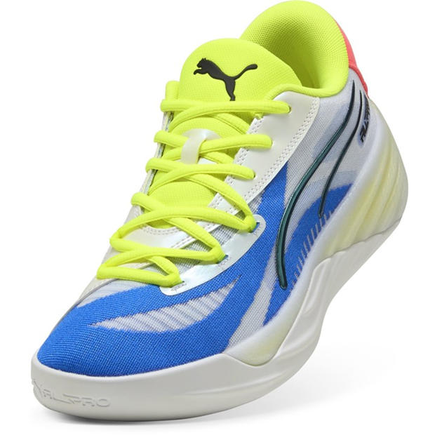 Puma White-Ye - Puma - Men's All-Pro Nitro Basketball Trainers