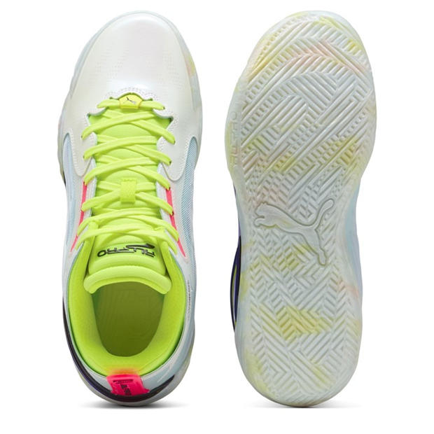 Light Aqua-Ye - Puma - Men's All-Pro Nitro Elite Basketball Trainers